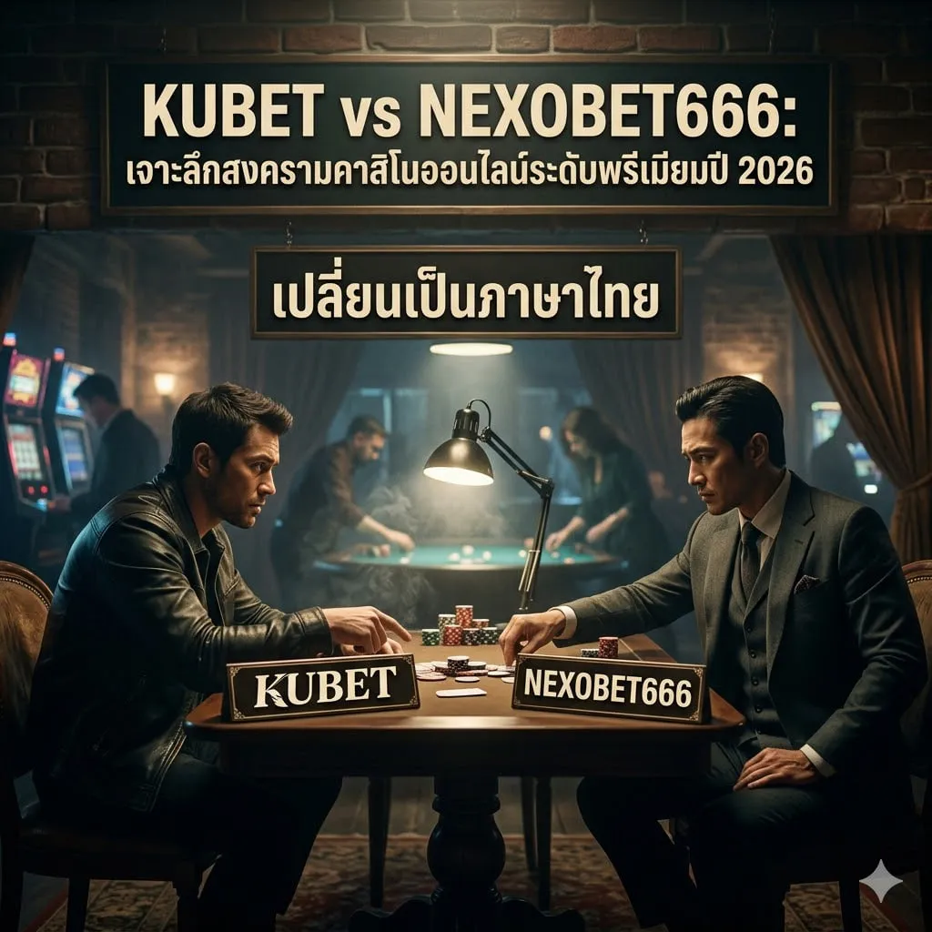 KUBET vs NEXOBET666: เจาะลึกสงครามคาสิโนออนไลน์ระดับพรีเมียมปี 2026