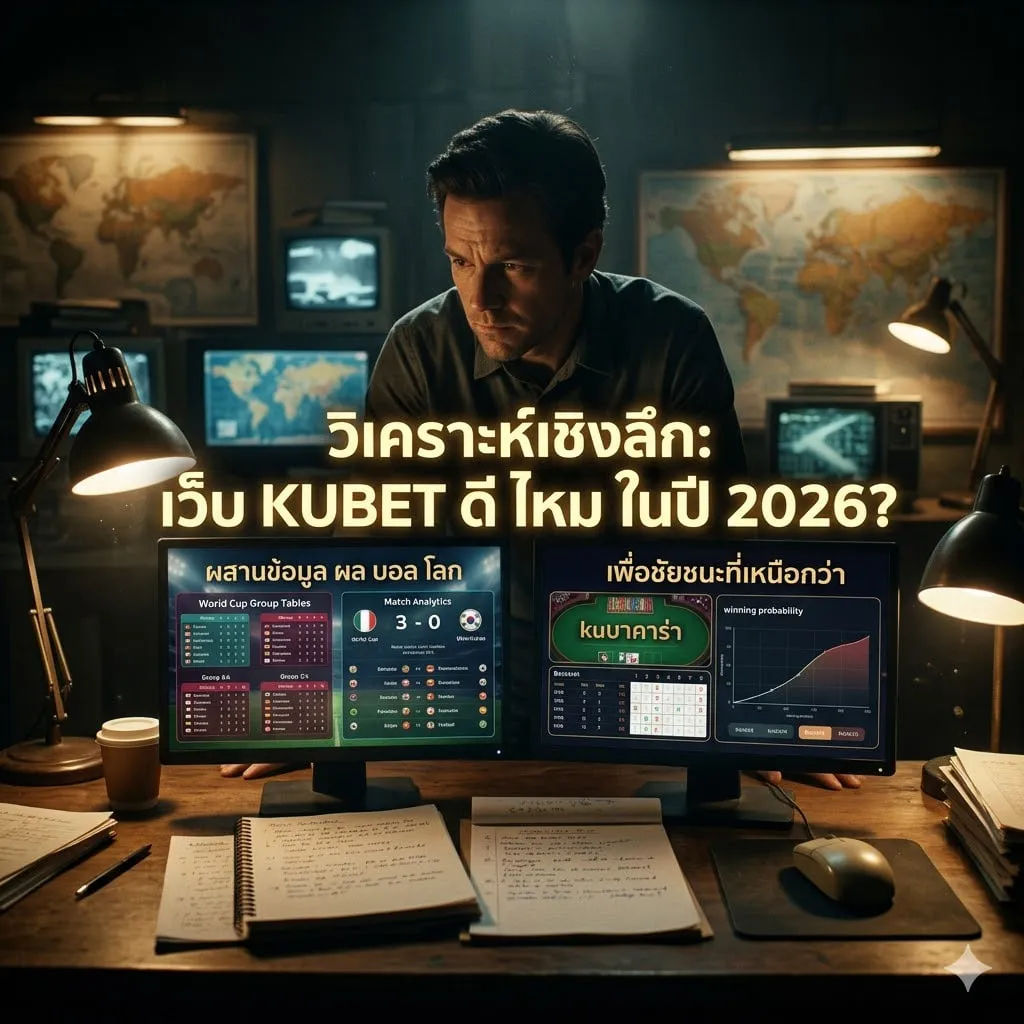 วิเคราะห์เชิงลึก: เว็บ KUBET ดี ไหม ในปี 2026? ผสานข้อมูล ผล บอล โลก และระบบ kuบาคาร่า เพื่อชัยชนะที่เหนือกว่า