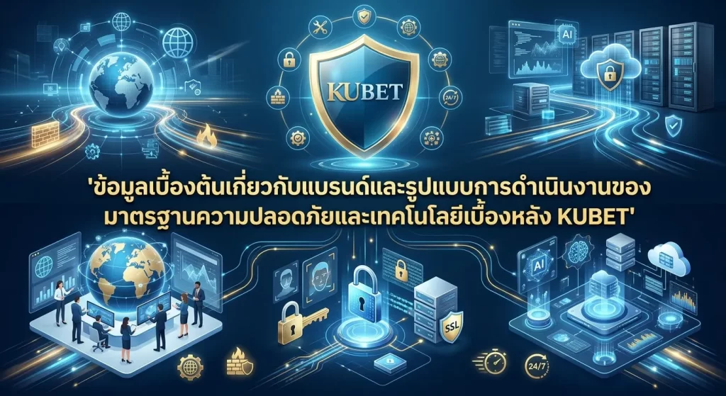 มาตรฐานความปลอดภัยและเทคโนโลยีเบื้องหลัง KUBET
